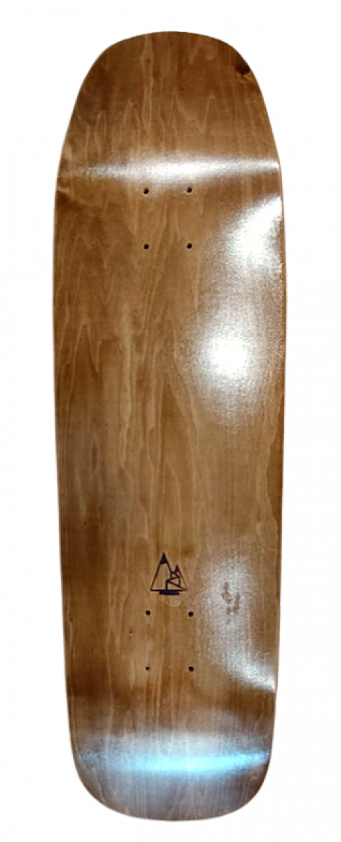 Premium 9,25"x 32" Walnut Old School Skateboard Deck
